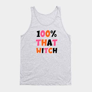 Cute That Witch Halloween Tank Top